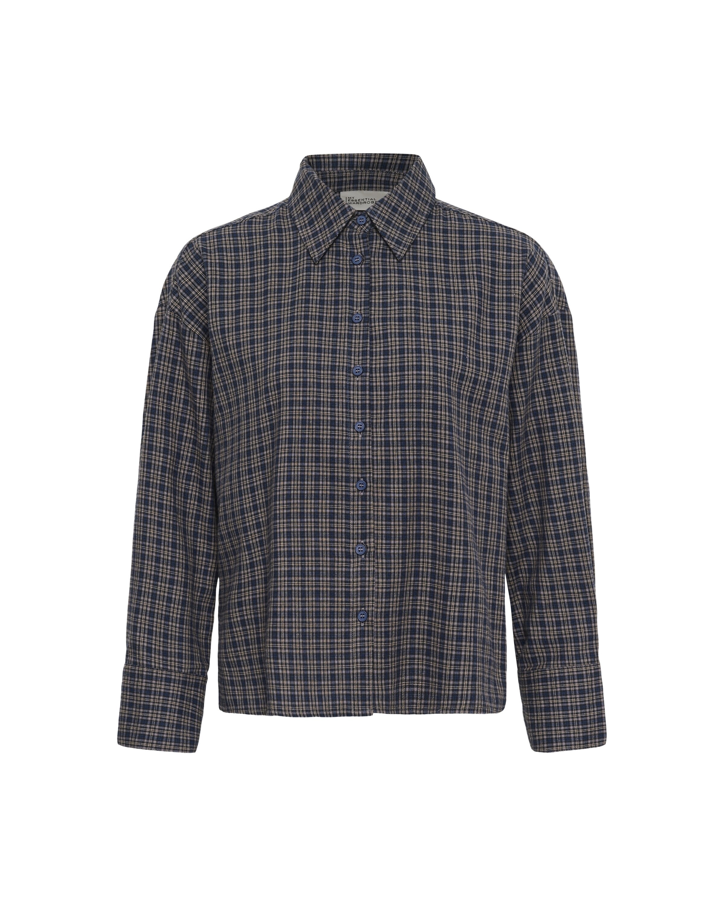 My Essential Wardrobe Blouse in Blue: front