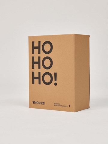 SNOCKS Adventskalender 'SNOCKS' in Beige