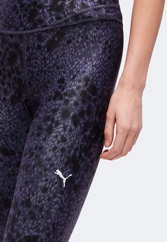 PUMA Skinny Sporthose 'Tropical Speed' in Blau