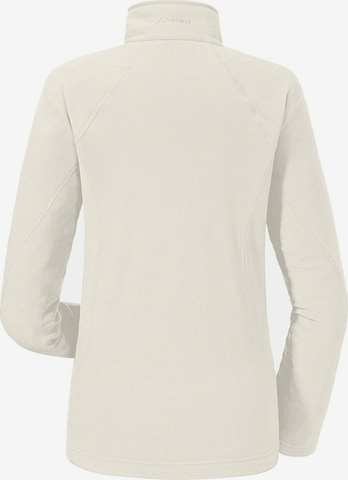 Schöffel Athletic Fleece Jacket 'Leona' in White