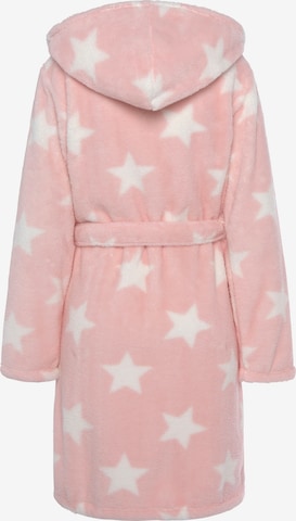 LASCANA Short Bathrobe in Pink