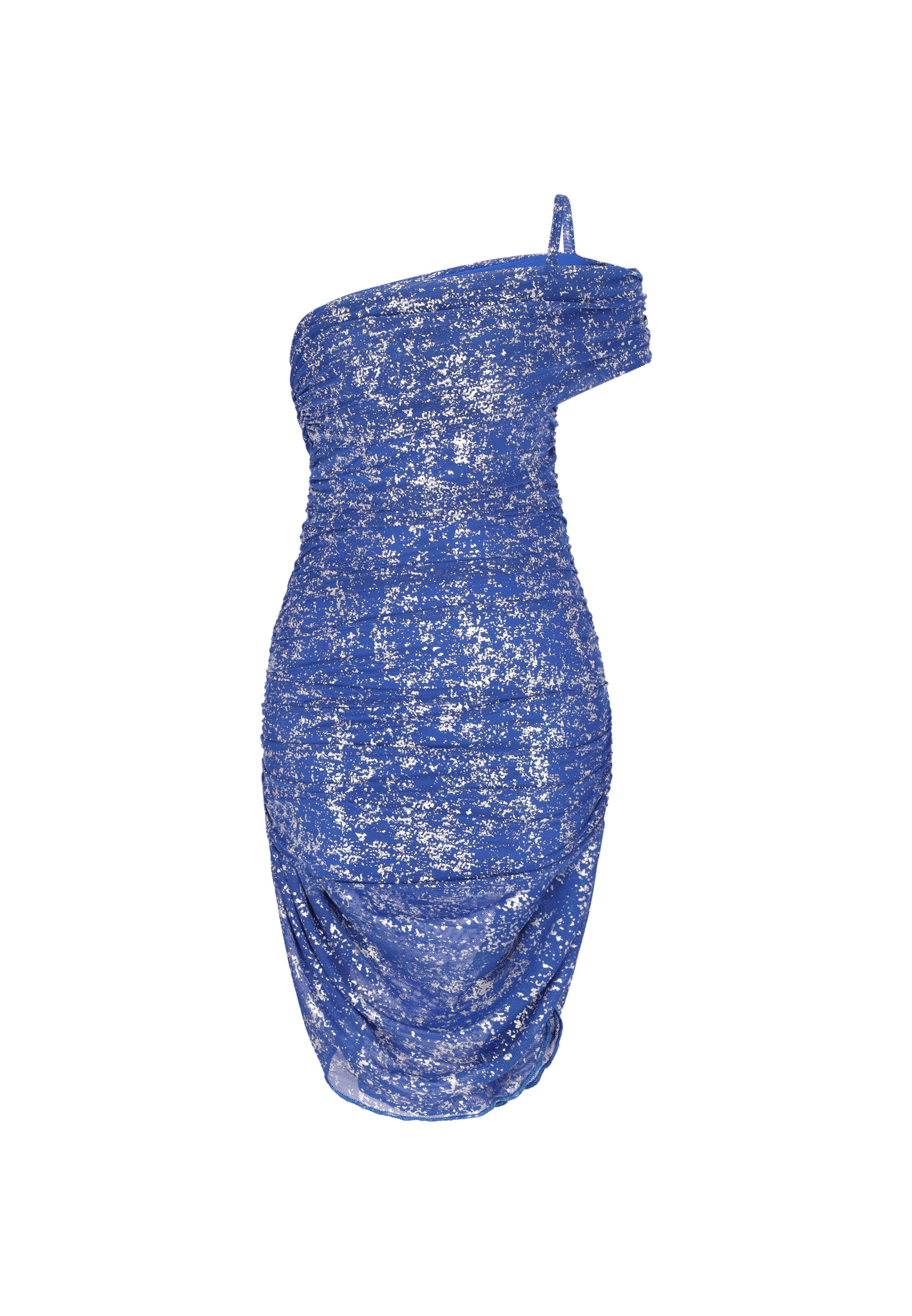 Robe de cocktail 'Festive' faina en bleu : devant