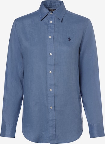 Polo Ralph Lauren Blouse in Blue: front