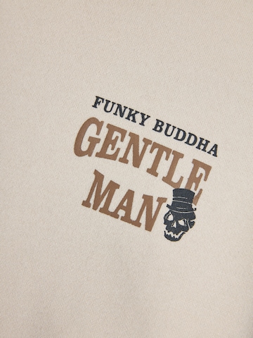 Funky Buddha Sweatshirt in Beige
