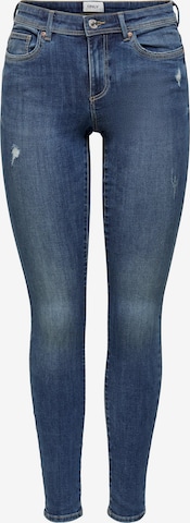 Skinny Jeans 'Wauw' de la ONLY pe albastru: față