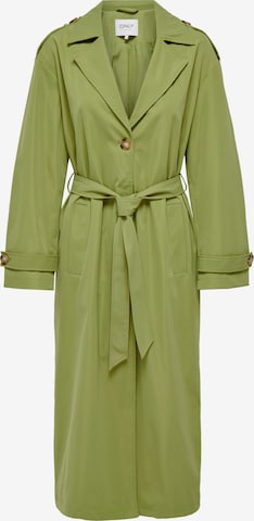 ONLY Between-Seasons Coat 'Rose' in Green: front