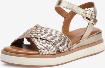 INUOVO Sandals in Gold: front