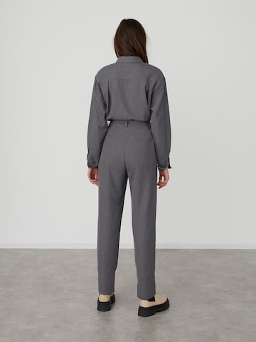 LeGer by Lena Gercke Regular Pleat-Front Pants 'Patricia' in Grey