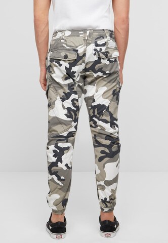 Brandit Tapered Cargo Pants 'Ray' in Blue