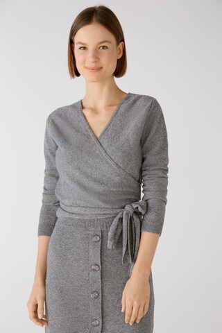 OUI Knit Cardigan in Grey: front