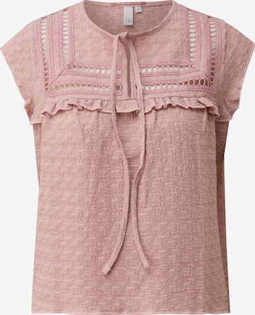 QS Blusentop in Pink: Vorderseite