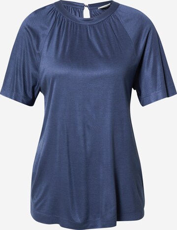 T-shirt s.Oliver BLACK LABEL en bleu : devant