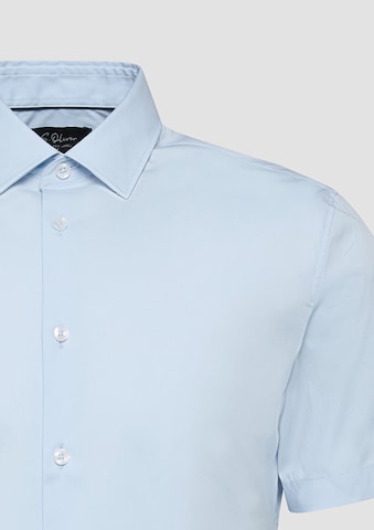 s.Oliver Regular fit Button Up Shirt in Blue
