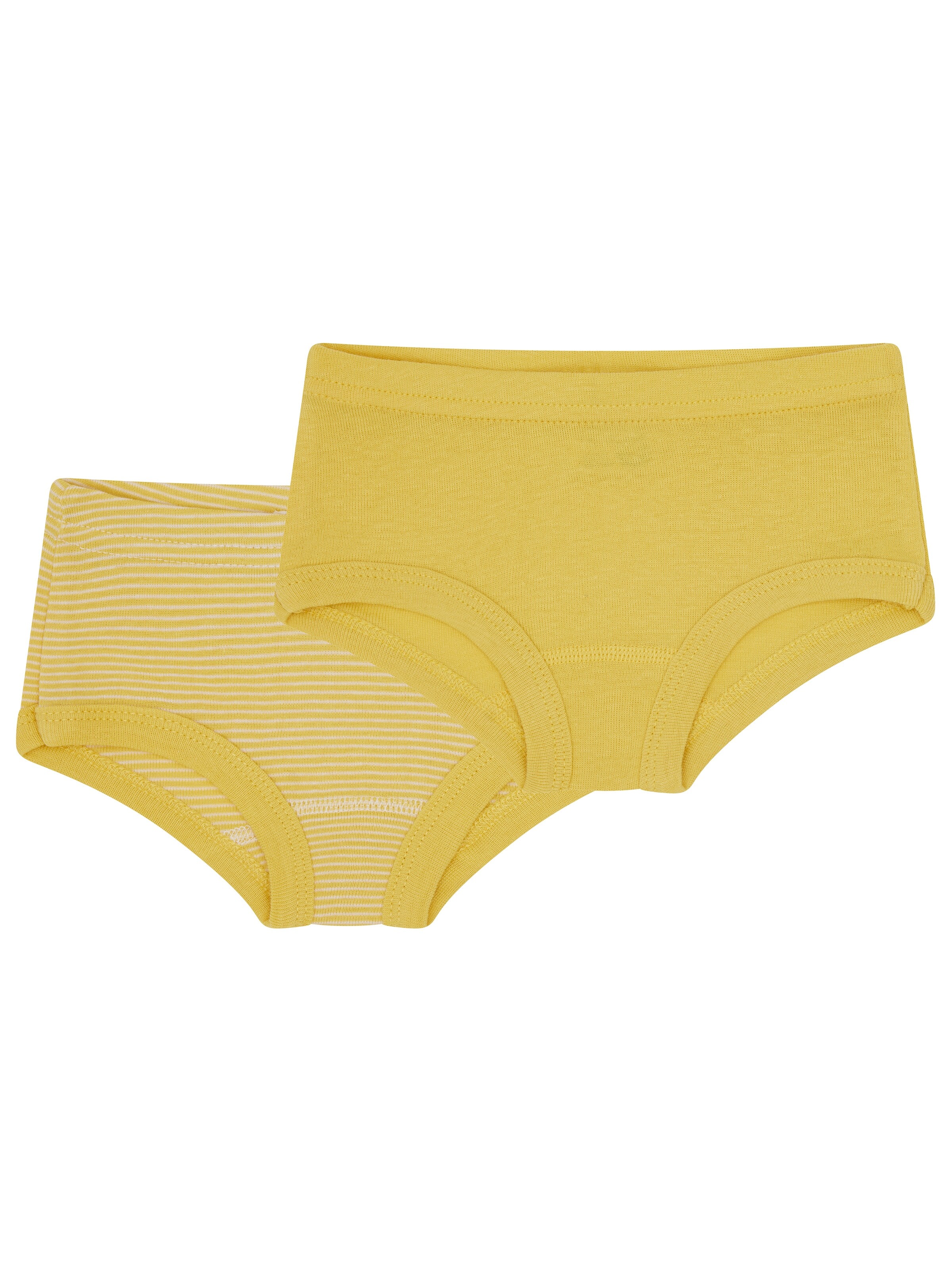 loud + proud Underpants in Gold: front