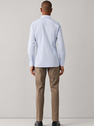 Hackett London Slim fit Overhemd in Blauw