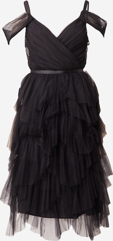 True DecadenceKoktel haljina - crna boja: prednji dio