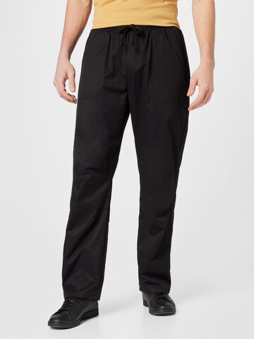 BURTON MENSWEAR LONDON Loosefit Broek in Zwart: voorkant