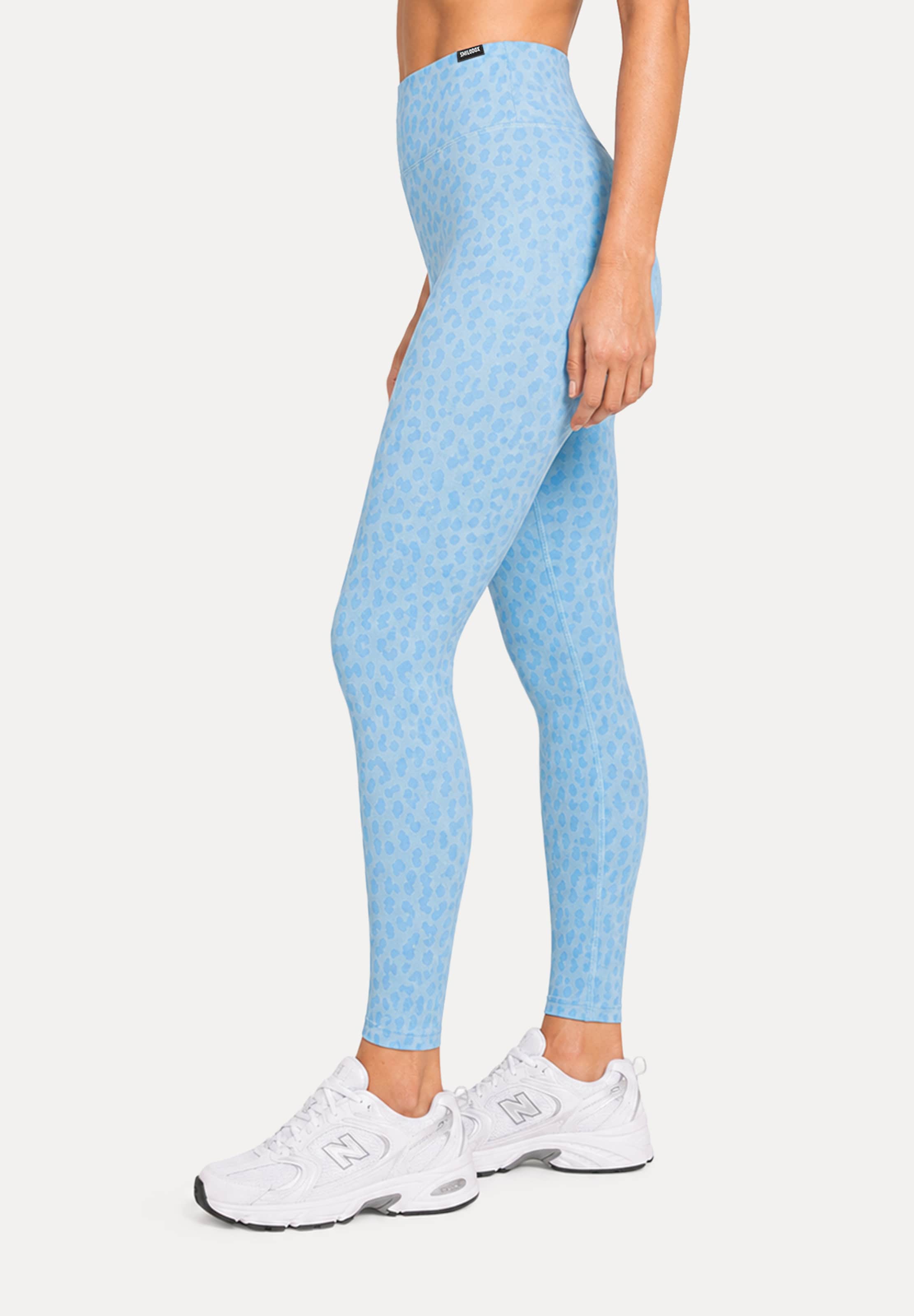 Skinny Leggings ' Velvara ' Smilodox en bleu