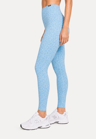Smilodox Skinny Leggings ' Velvara ' in Blue