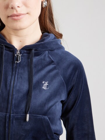 Juicy Couture Кофта на молнии 'Madison' в Синий