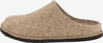 HAFLINGER Pantolette 'Flair Soft' in Braun: Vorderseite
