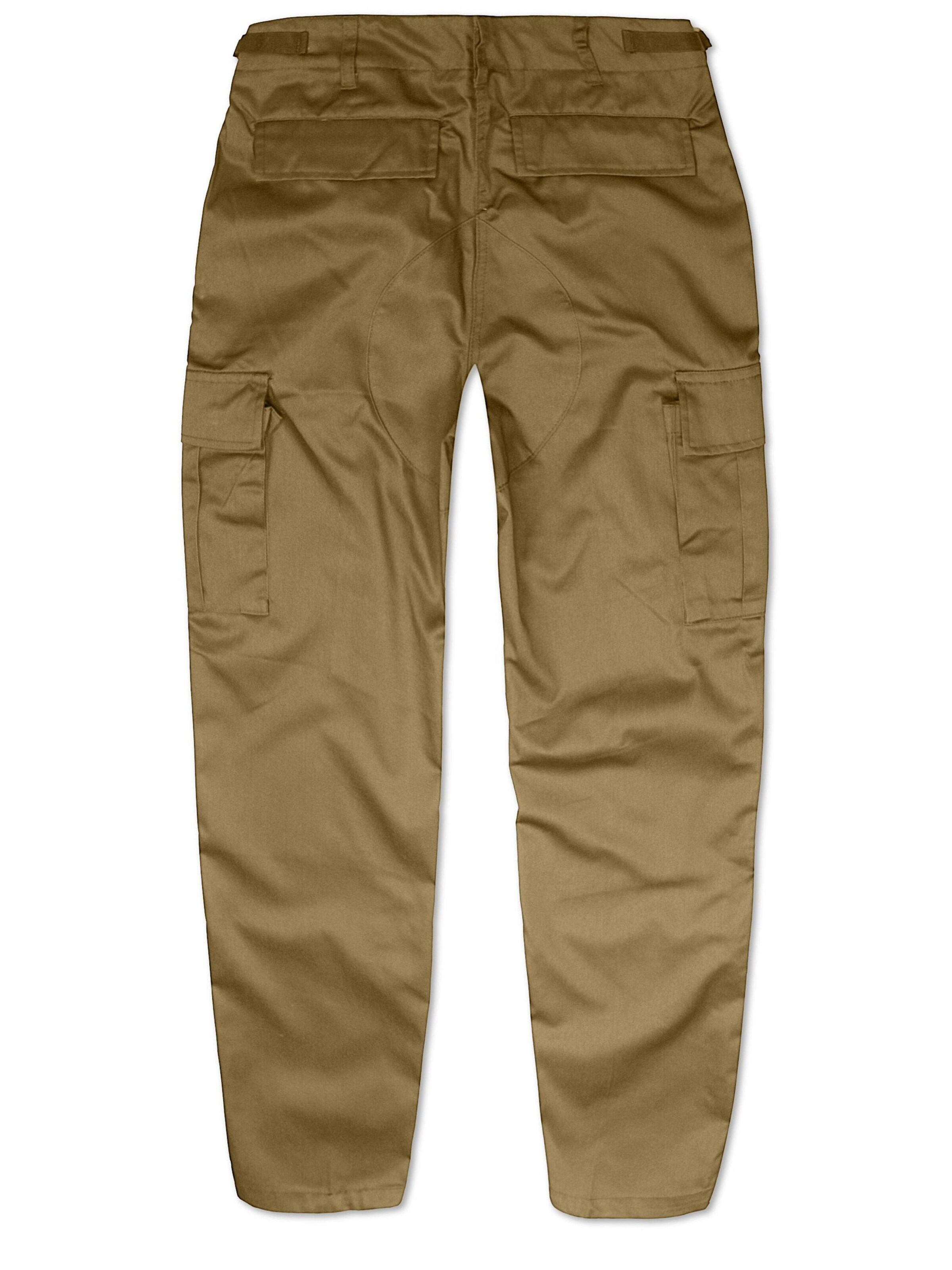 Regular Pantalon 'Trooper' normani en vert