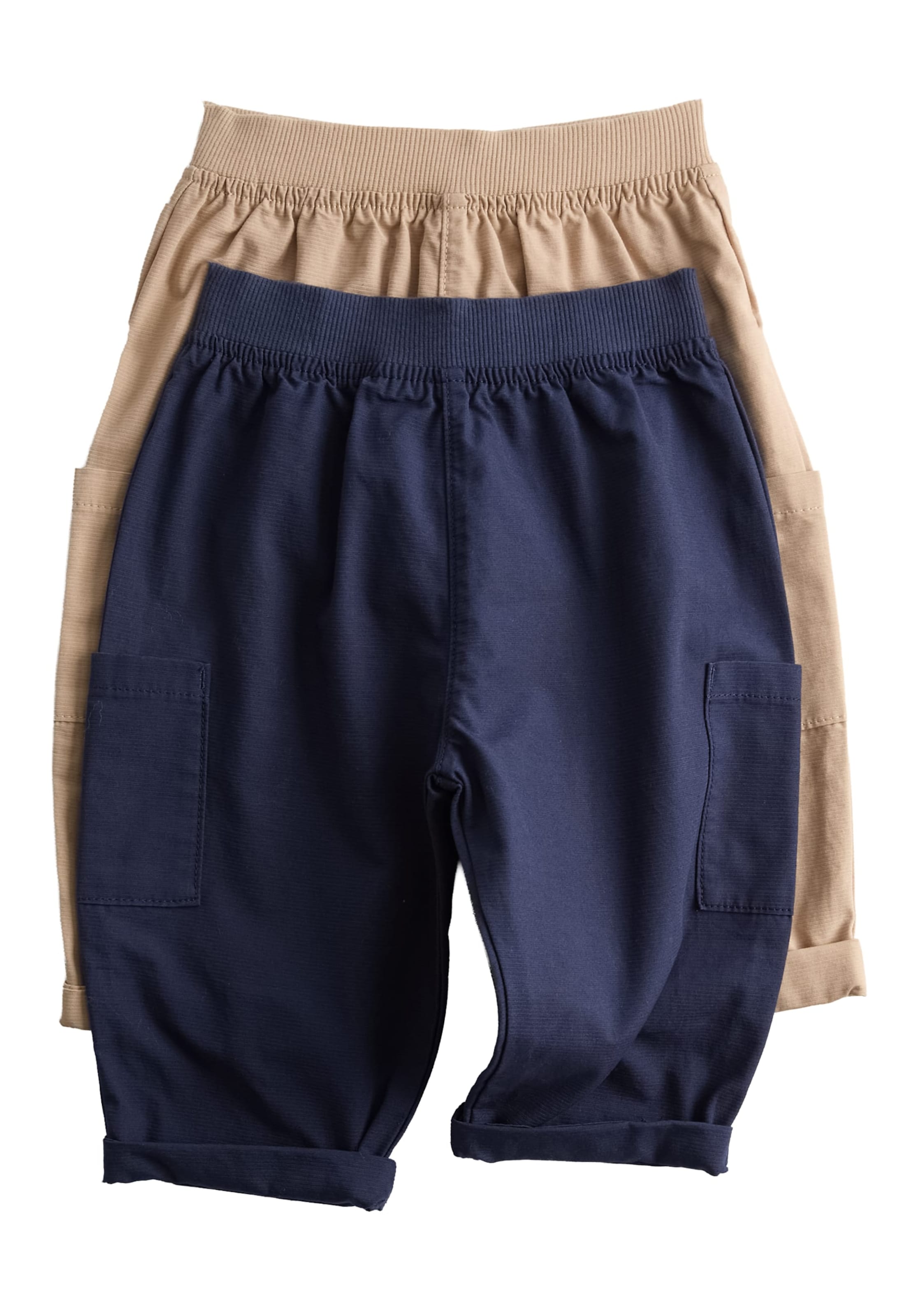 Marks & Spencer Pantalon en 56-62 en bleu marine, Vue avec produit