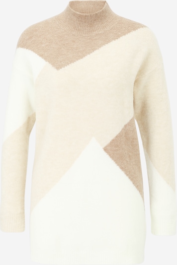 Dorothy Perkins Pull-over en beige / sable / blanc, Vue avec produit