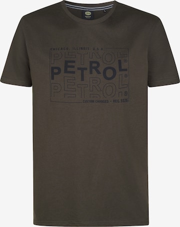 Petrol Industries T-Shirt in Grau: Vorderseite