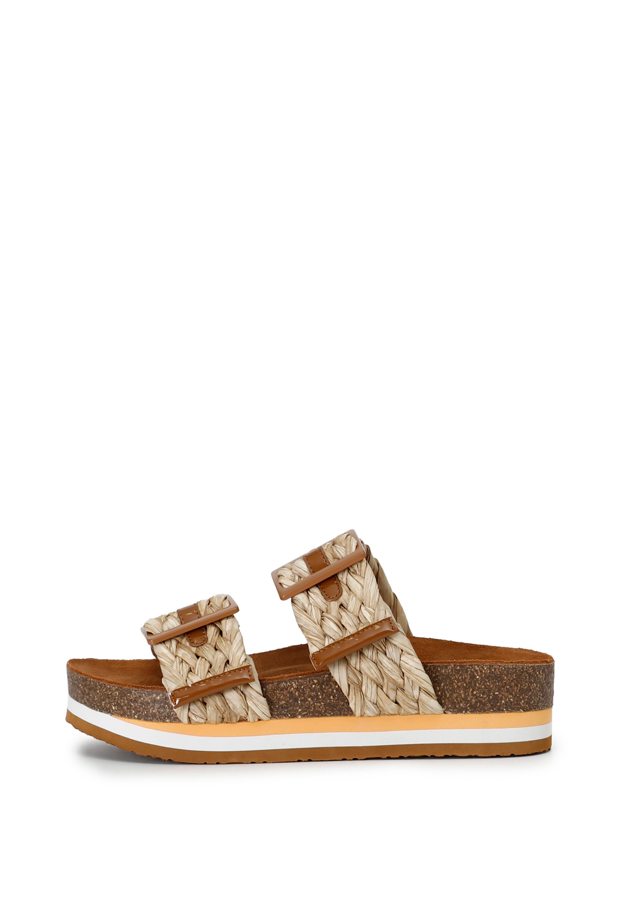 Ciabatta di CAFè NOIR in marrone: frontale