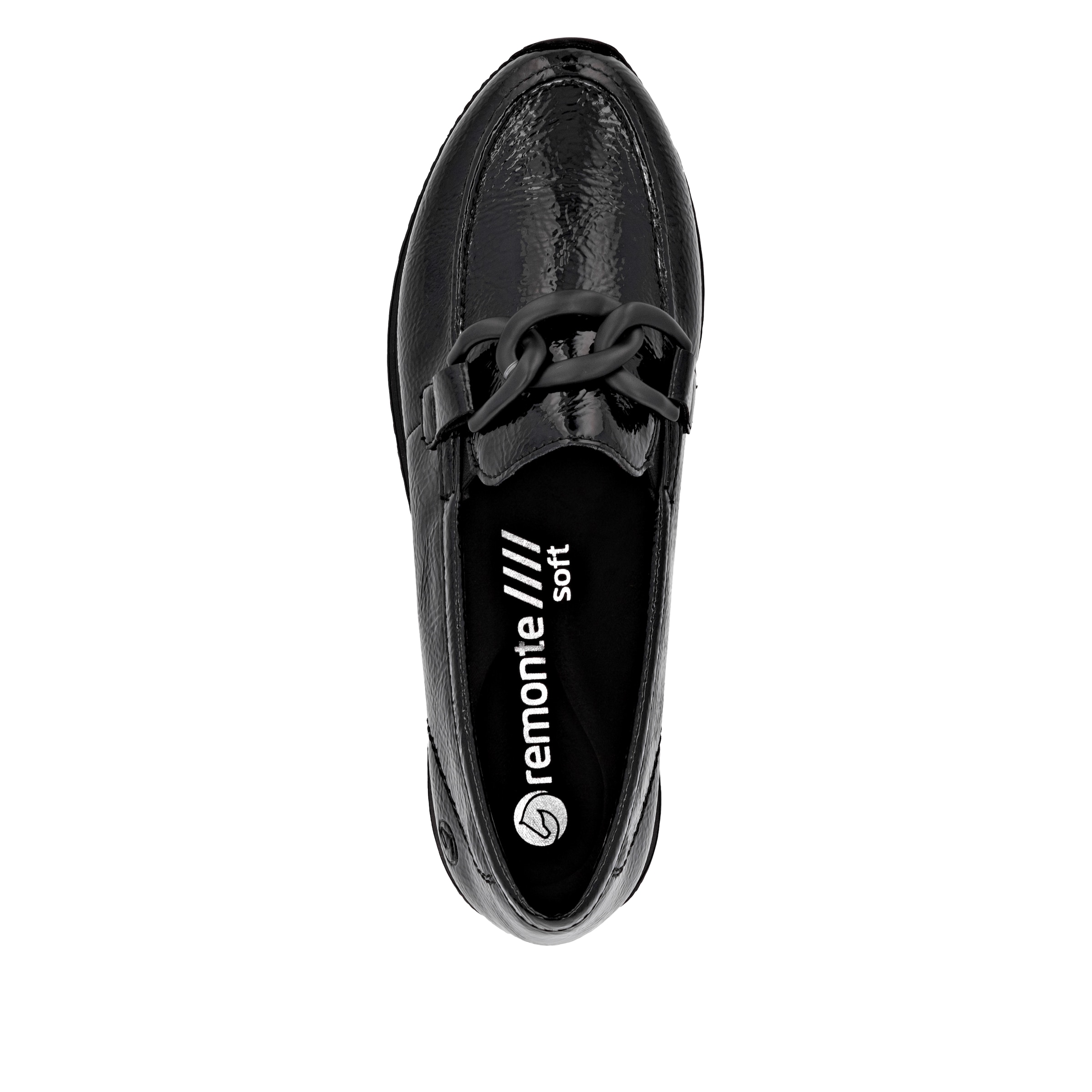 REMONTE Slipper in Schwarz