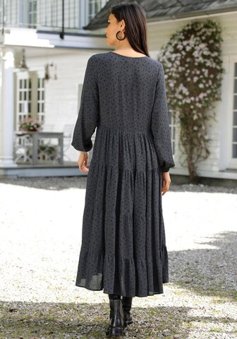 LASCANA Maxikleid 'Orient Hipp' in Grau