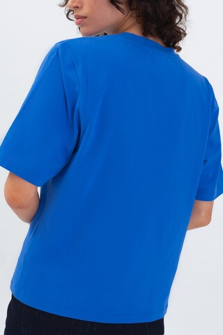 Aligne T-Shirt 'Fino' in Blau