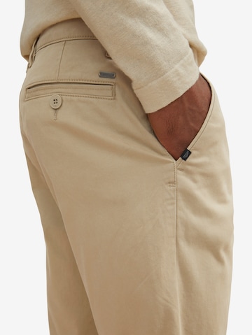 TOM TAILOR Regular Shorts in Beige