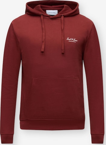 Sweat-shirt 'JJEARCHIVE' JACK & JONES en rouge : devant