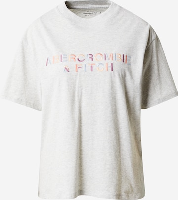 T-shirt Abercrombie & Fitch en gris : devant
