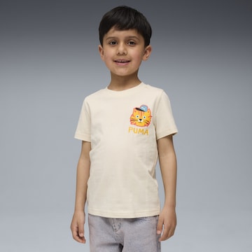 PUMA Shirt 'Moody Cat' in Wit