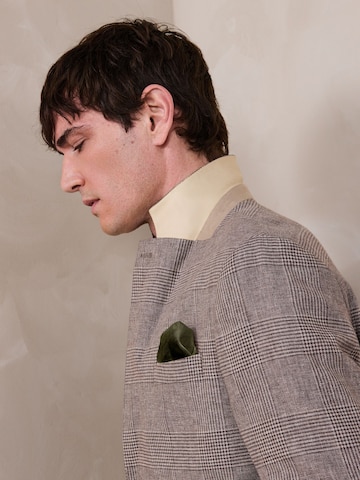 Coupe regular Veste de costume Next en marron