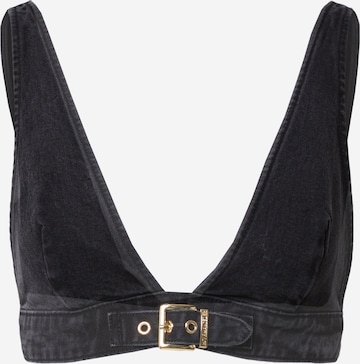 Hoermanseder x About You Top 'Amalia' in Black: front