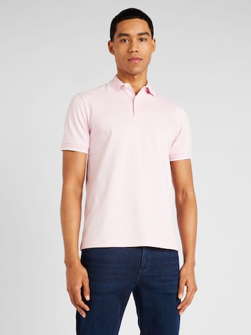 BOSS Orange Shirt 'Passertip' in Pink: front