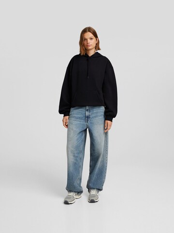 Bershka Sweatshirt i svart