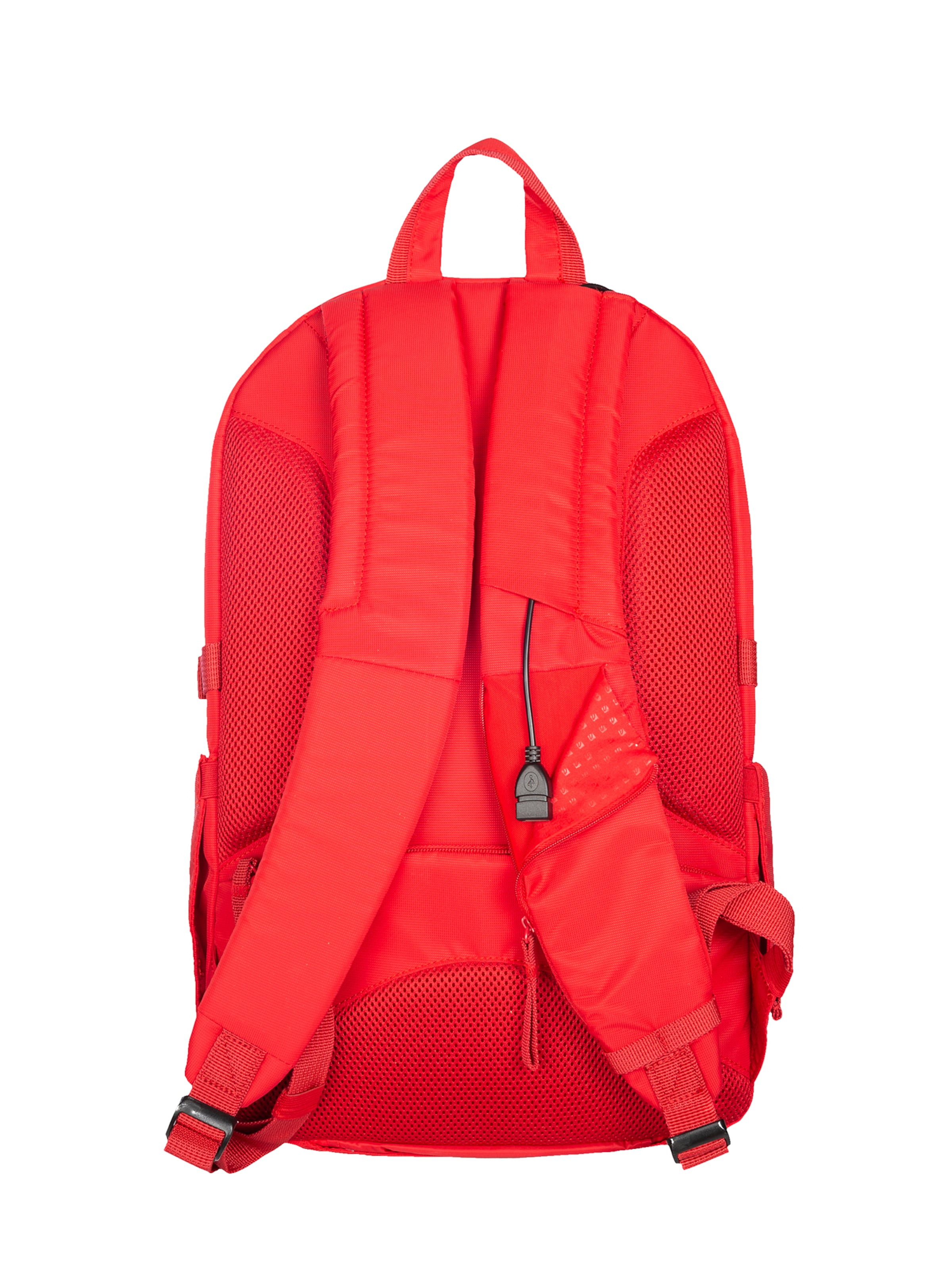 Zaino 'Zaino Unisex Nylon con Zip - 31x46,5x17 cm' di TUCANO in rosso