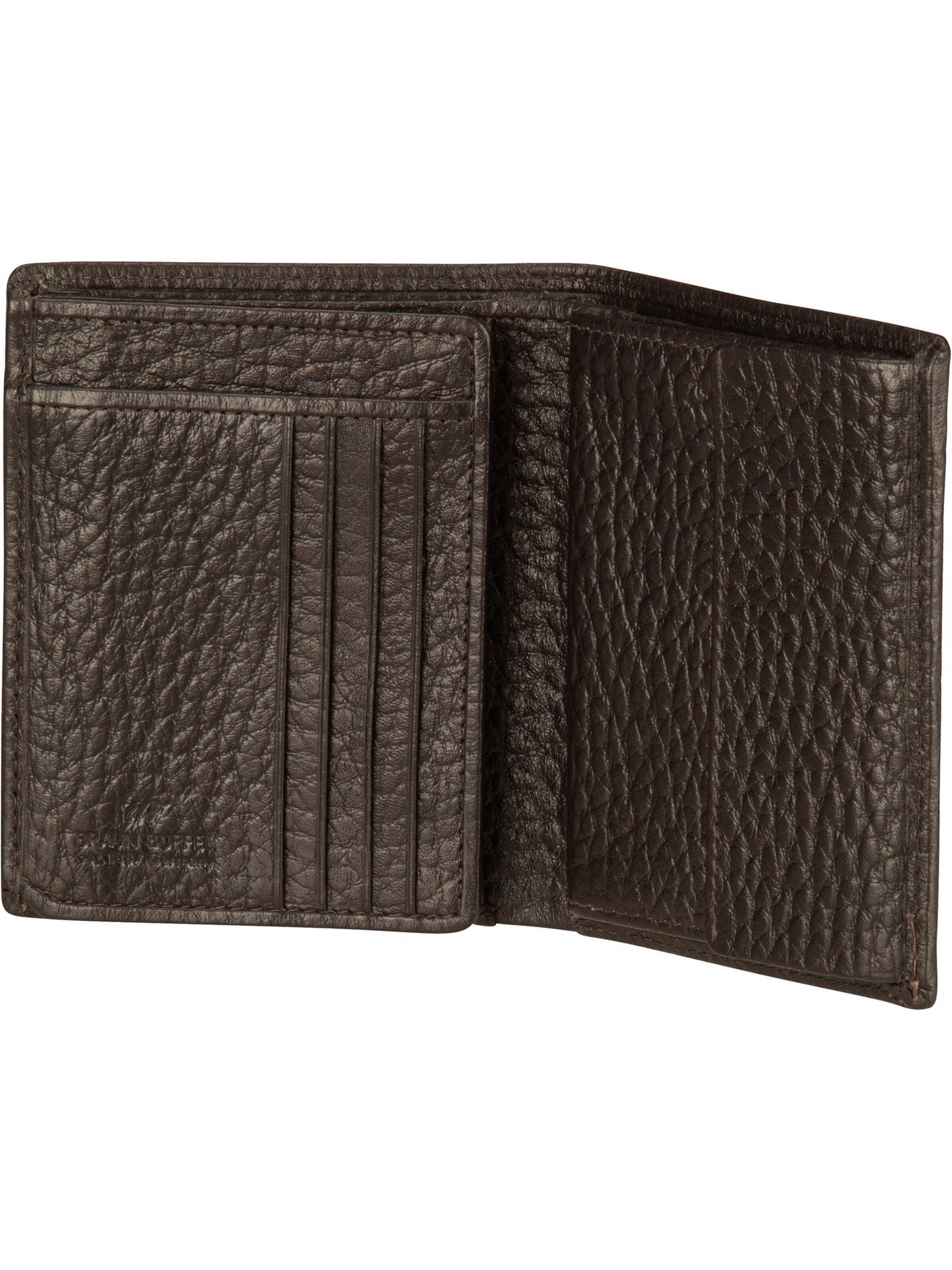 Portamonete 'Yannik' di Braun Büffel in marrone