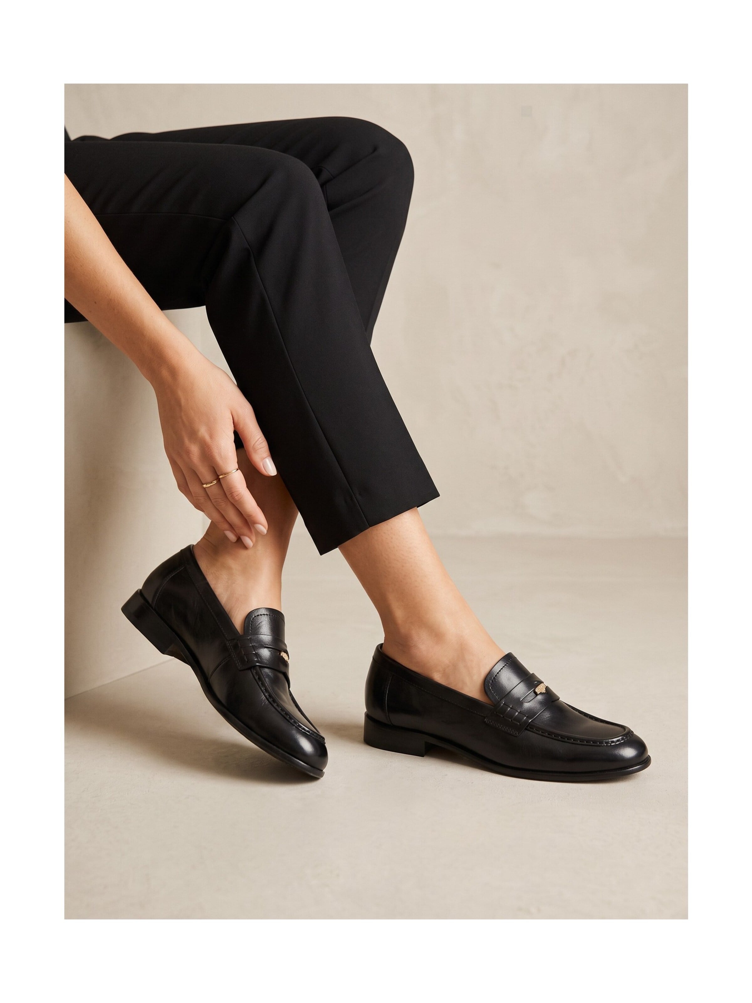 MELVIN & HAMILTON Moccasins 'Solana 1' in Black