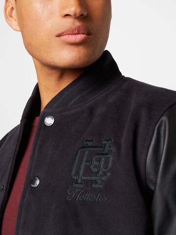 HOLLISTER - Chaqueta de entretiempo en negro