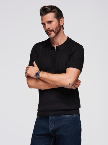 Ombre Shirt in Zwart
