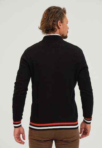 Pull-over Giorgio di Mare en noir