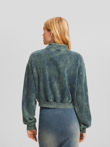 Bershka Sweatshirt in Groen