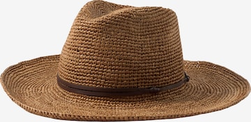 Chapeaux 'AGALANTE' Weekend Max Mara en marron : devant