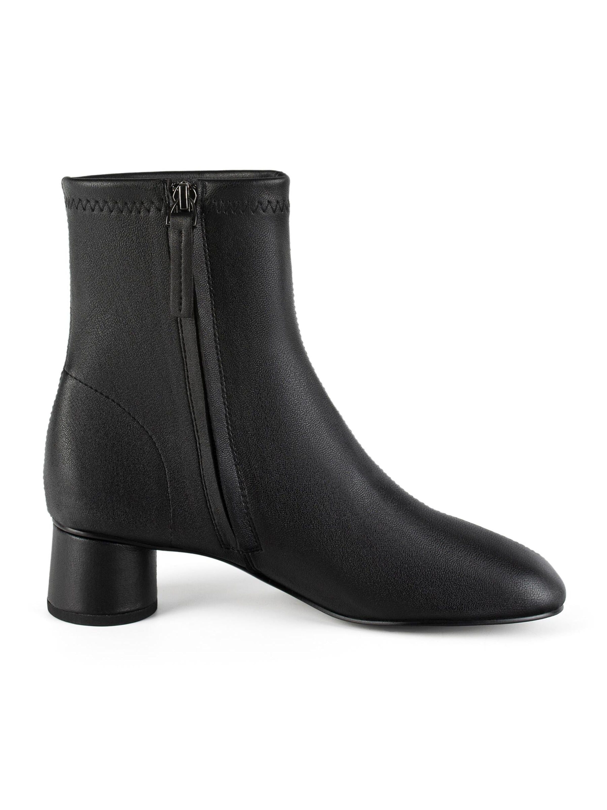 L37 HANDMADE SHOESGležnjače 'LUMINOUS FADE' - crna boja